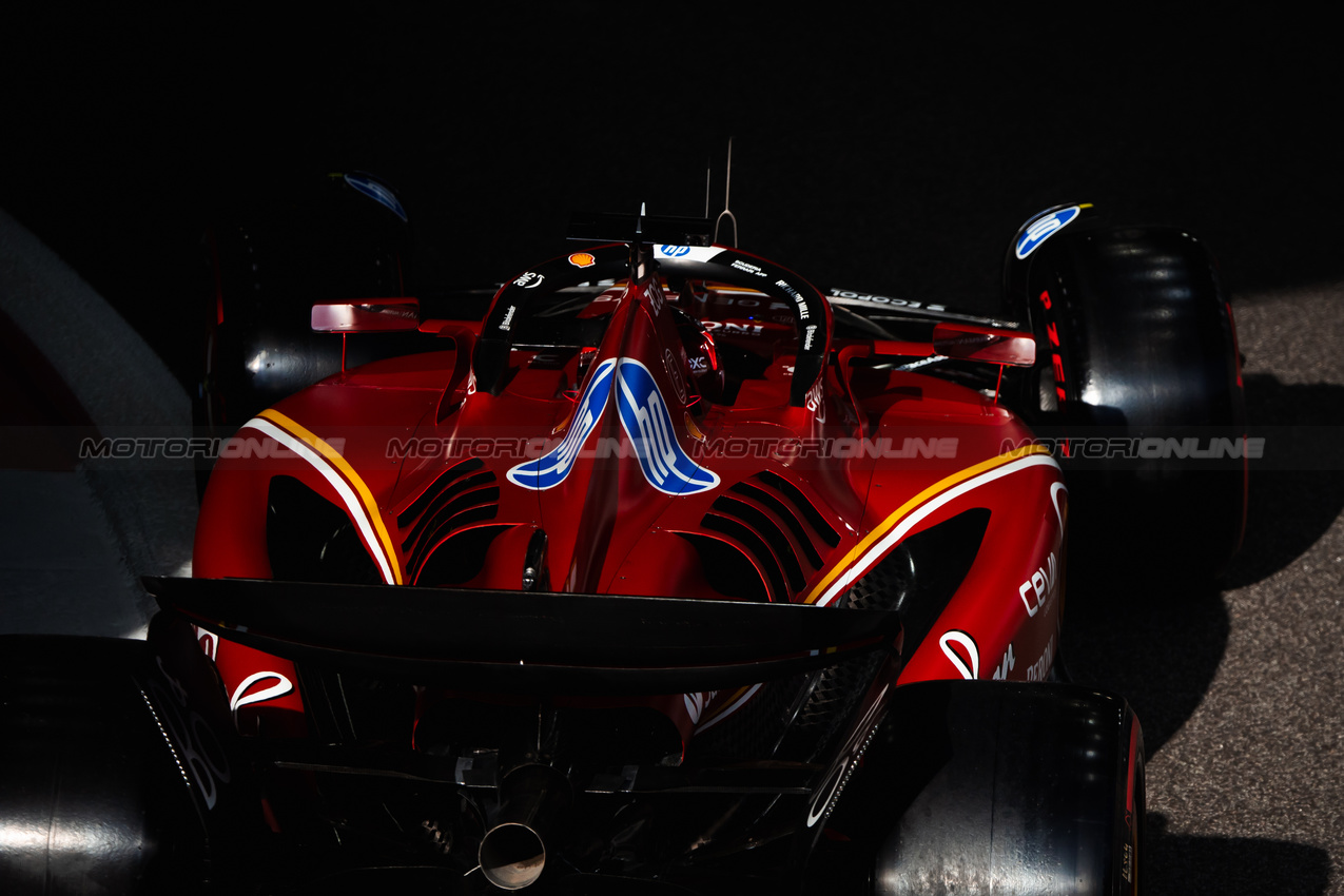 GP ABU DHABI, Charles Leclerc (MON) Ferrari SF-24.

07.12.2024. Formula 1 World Championship, Rd 24, Abu Dhabi Grand Prix, Yas Marina Circuit, Abu Dhabi, Qualifiche Day.

- www.xpbimages.com, EMail: requests@xpbimages.com © Copyright: Bearne / XPB Images
