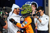 GP ABU DHABI, Pole sitter Lando Norris (GBR) McLaren celebrates in qualifying parc ferme with Mohammed Bin Sulayem (UAE) FIA President.

07.12.2024. Formula 1 World Championship, Rd 24, Abu Dhabi Grand Prix, Yas Marina Circuit, Abu Dhabi, Qualifiche Day.

- www.xpbimages.com, EMail: requests@xpbimages.com © Copyright: Batchelor / XPB Images