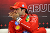 GP ABU DHABI, Carlos Sainz Jr (ESP) Ferrari in the post qualifying FIA Press Conference.

07.12.2024. Formula 1 World Championship, Rd 24, Abu Dhabi Grand Prix, Yas Marina Circuit, Abu Dhabi, Qualifiche Day.

- www.xpbimages.com, EMail: requests@xpbimages.com © Copyright: Bearne / XPB Images