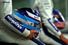 GP ABU DHABI, The helmet of Franco Colapinto (ARG) Williams Racing at a team photograph.

07.12.2024. Formula 1 World Championship, Rd 24, Abu Dhabi Grand Prix, Yas Marina Circuit, Abu Dhabi, Qualifiche Day.

 - www.xpbimages.com, EMail: requests@xpbimages.com © Copyright: Coates / XPB Images