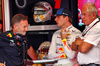 GP ABU DHABI, (L to R): Christian Horner (GBR) Red Bull Racing Team Principal with Max Verstappen (NLD) Red Bull Racing e Christian Horner (GBR) Red Bull Racing Team Principal.

07.12.2024. Formula 1 World Championship, Rd 24, Abu Dhabi Grand Prix, Yas Marina Circuit, Abu Dhabi, Qualifiche Day.

- www.xpbimages.com, EMail: requests@xpbimages.com © Copyright: Batchelor / XPB Images