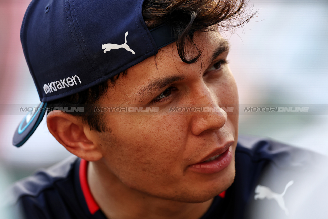 GP ARABIA SAUDITA, Alexander Albon (THA) Williams Racing.

06.03.2024. Formula 1 World Championship, Rd 2, Saudi Arabian Grand Prix, Jeddah, Saudi Arabia, Preparation Day.

- www.xpbimages.com, EMail: requests@xpbimages.com © Copyright: Bearne / XPB Images