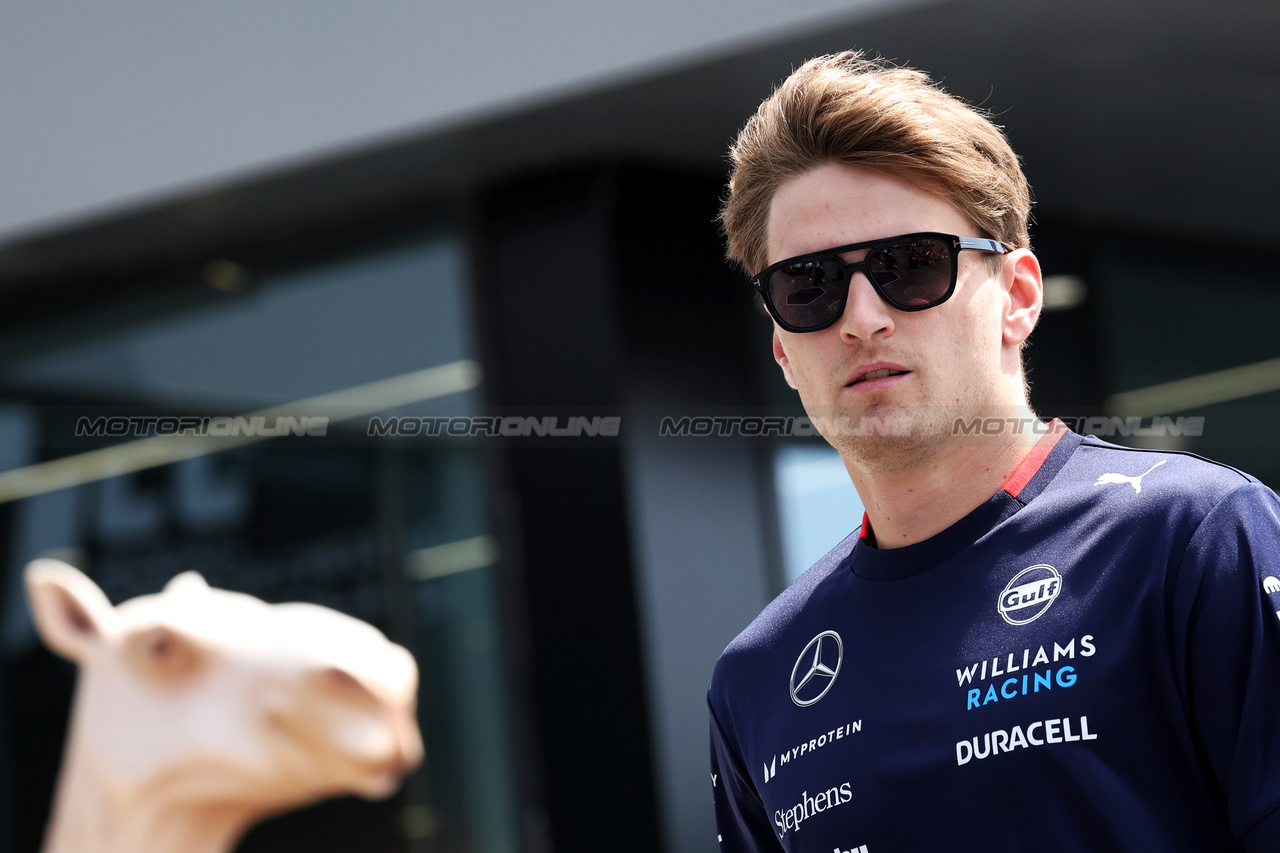GP ARABIA SAUDITA, Logan Sargeant (USA) Williams Racing.

06.03.2024. Formula 1 World Championship, Rd 2, Saudi Arabian Grand Prix, Jeddah, Saudi Arabia, Preparation Day.

- www.xpbimages.com, EMail: requests@xpbimages.com © Copyright: Bearne / XPB Images
