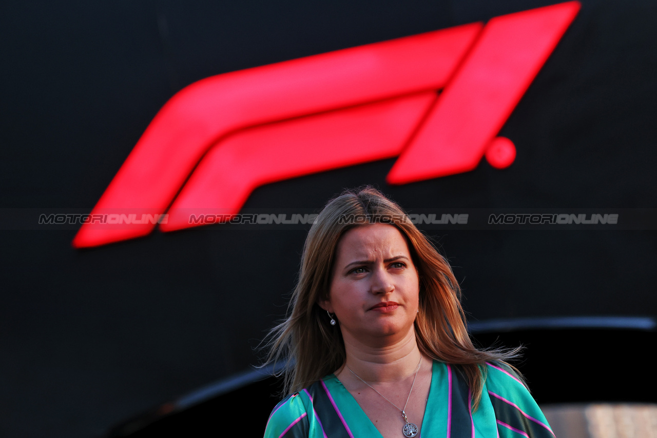 GP ARABIA SAUDITA, Bernadette Collins (GBR) Sky Sports F1.

06.03.2024. Formula 1 World Championship, Rd 2, Saudi Arabian Grand Prix, Jeddah, Saudi Arabia, Preparation Day.

- www.xpbimages.com, EMail: requests@xpbimages.com © Copyright: Moy / XPB Images