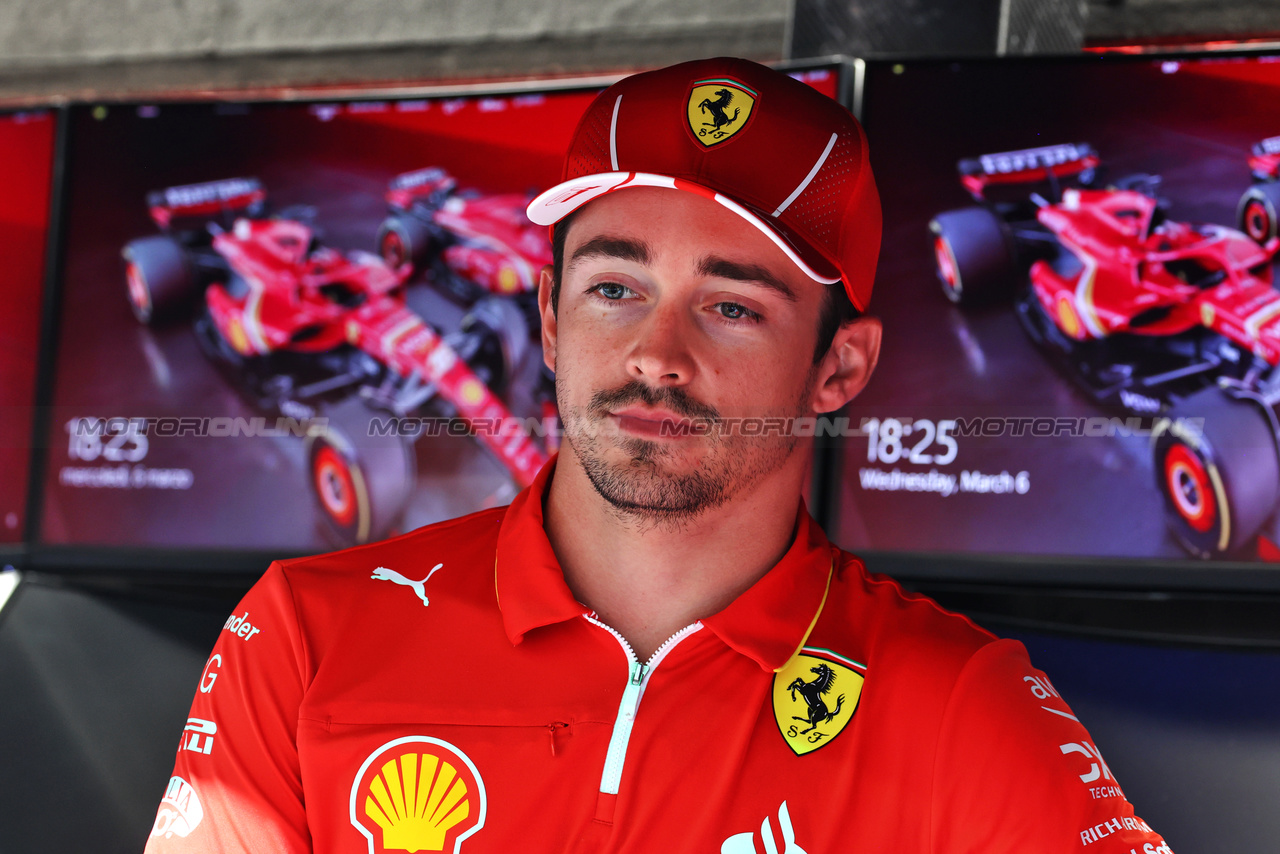 GP ARABIA SAUDITA, Charles Leclerc (MON) Ferrari.

06.03.2024. Formula 1 World Championship, Rd 2, Saudi Arabian Grand Prix, Jeddah, Saudi Arabia, Preparation Day.

 - www.xpbimages.com, EMail: requests@xpbimages.com © Copyright: Coates / XPB Images