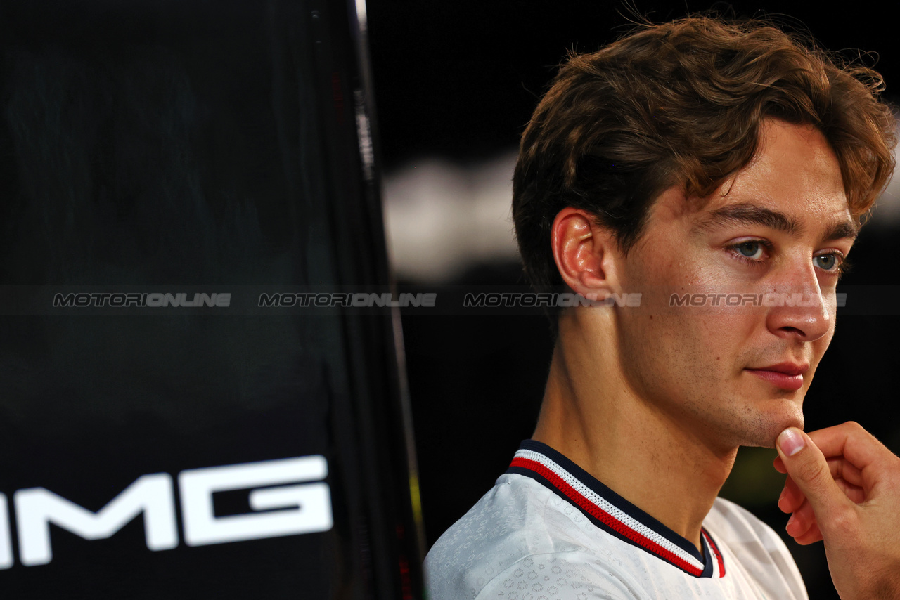 GP ARABIA SAUDITA, George Russell (GBR) Mercedes AMG F1.

06.03.2024. Formula 1 World Championship, Rd 2, Saudi Arabian Grand Prix, Jeddah, Saudi Arabia, Preparation Day.

 - www.xpbimages.com, EMail: requests@xpbimages.com © Copyright: Coates / XPB Images
