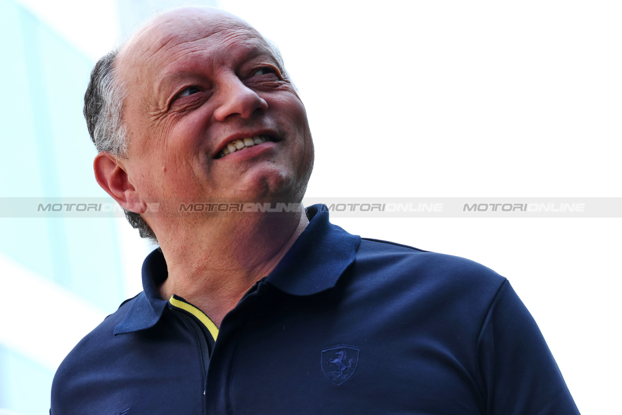 GP ARABIA SAUDITA, Frederic Vasseur (FRA) Ferrari Team Principal.

06.03.2024. Formula 1 World Championship, Rd 2, Saudi Arabian Grand Prix, Jeddah, Saudi Arabia, Preparation Day.

 - www.xpbimages.com, EMail: requests@xpbimages.com © Copyright: Coates / XPB Images
