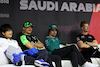 GP ARABIA SAUDITA, (L to R): Yuki Tsunoda (JPN) RB; Valtteri Bottas (FIN) Sauber; Lance Stroll (CDN) Aston Martin F1 Team; e Nico Hulkenberg (GER) Haas F1 Team, in the FIA Press Conference.
06.03.2024. Formula 1 World Championship, Rd 2, Saudi Arabian Grand Prix, Jeddah, Saudi Arabia, Preparation Day.
- www.xpbimages.com, EMail: requests@xpbimages.com © Copyright: Bearne / XPB Images