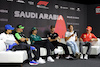 GP ARABIA SAUDITA, (L to R): Yuki Tsunoda (JPN) RB; Valtteri Bottas (FIN) Sauber; Lance Stroll (CDN) Aston Martin F1 Team; Nico Hulkenberg (GER) Haas F1 Team; George Russell (GBR) Mercedes AMG F1; e Charles Leclerc (MON) Ferrari, in the FIA Press Conference.
06.03.2024. Formula 1 World Championship, Rd 2, Saudi Arabian Grand Prix, Jeddah, Saudi Arabia, Preparation Day.
- www.xpbimages.com, EMail: requests@xpbimages.com © Copyright: Bearne / XPB Images
