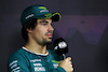 GP ARABIA SAUDITA, Lance Stroll (CDN) Aston Martin F1 Team in the FIA Press Conference.
06.03.2024. Formula 1 World Championship, Rd 2, Saudi Arabian Grand Prix, Jeddah, Saudi Arabia, Preparation Day.
- www.xpbimages.com, EMail: requests@xpbimages.com © Copyright: Bearne / XPB Images