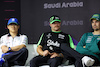 GP ARABIA SAUDITA, (L to R): Yuki Tsunoda (JPN) RB; Valtteri Bottas (FIN) Sauber; e Lance Stroll (CDN) Aston Martin F1 Team, in the FIA Press Conference.
06.03.2024. Formula 1 World Championship, Rd 2, Saudi Arabian Grand Prix, Jeddah, Saudi Arabia, Preparation Day.
- www.xpbimages.com, EMail: requests@xpbimages.com © Copyright: Bearne / XPB Images