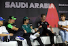 GP ARABIA SAUDITA, (L to R): Yuki Tsunoda (JPN) RB; Valtteri Bottas (FIN) Sauber; Lance Stroll (CDN) Aston Martin F1 Team; Nico Hulkenberg (GER) Haas F1 Team; e George Russell (GBR) Mercedes AMG F1, in the FIA Press Conference.
06.03.2024. Formula 1 World Championship, Rd 2, Saudi Arabian Grand Prix, Jeddah, Saudi Arabia, Preparation Day.
- www.xpbimages.com, EMail: requests@xpbimages.com © Copyright: Bearne / XPB Images