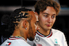 GP ARABIA SAUDITA, (L to R): Lewis Hamilton (GBR) Mercedes AMG F1 e George Russell (GBR) Mercedes AMG F1.
06.03.2024. Formula 1 World Championship, Rd 2, Saudi Arabian Grand Prix, Jeddah, Saudi Arabia, Preparation Day.
 - www.xpbimages.com, EMail: requests@xpbimages.com © Copyright: Coates / XPB Images
