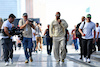 GP ARABIA SAUDITA, (L to R): Lewis Hamilton (GBR) Mercedes AMG F1 with Valtteri Bottas (FIN) Sauber.
06.03.2024. Formula 1 World Championship, Rd 2, Saudi Arabian Grand Prix, Jeddah, Saudi Arabia, Preparation Day.
- www.xpbimages.com, EMail: requests@xpbimages.com © Copyright: Charniaux / XPB Images