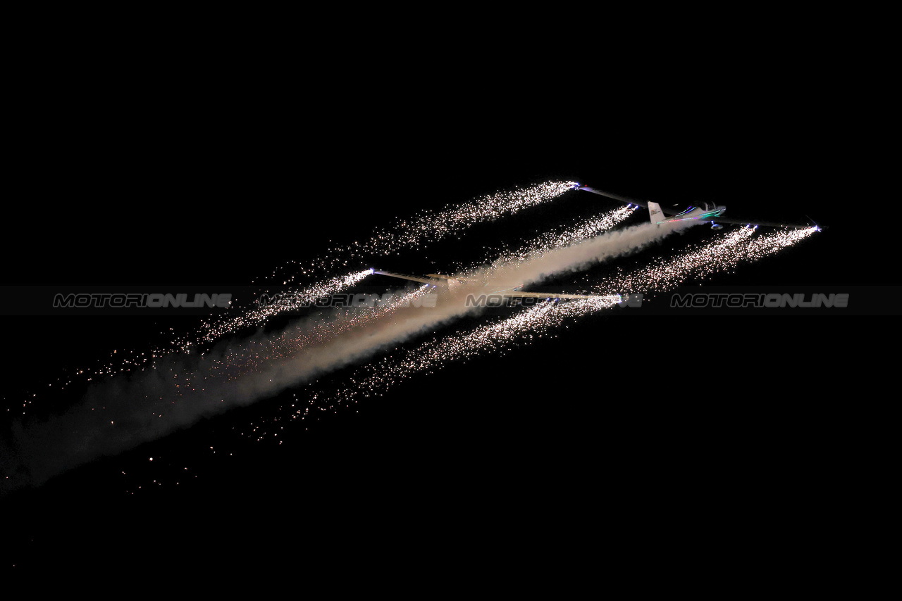 GP ARABIA SAUDITA, griglia Atmosfera - air display.

09.03.2024. Formula 1 World Championship, Rd 2, Saudi Arabian Grand Prix, Jeddah, Saudi Arabia, Gara Day.

- www.xpbimages.com, EMail: requests@xpbimages.com © Copyright: Moy / XPB Images