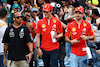 GP ARABIA SAUDITA, (L to R): Lewis Hamilton (GBR) Mercedes AMG F1; Oliver Bearman (GBR) Ferrari Reserve Driver; e Charles Leclerc (MON) Ferrari, on the drivers' parade.
09.03.2024. Formula 1 World Championship, Rd 2, Saudi Arabian Grand Prix, Jeddah, Saudi Arabia, Gara Day.
 - www.xpbimages.com, EMail: requests@xpbimages.com © Copyright: Coates / XPB Images