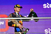 GP ARABIA SAUDITA, Gara winner Max Verstappen (NLD) Red Bull Racing celebrates on the podium.
09.03.2024. Formula 1 World Championship, Rd 2, Saudi Arabian Grand Prix, Jeddah, Saudi Arabia, Gara Day.
 - www.xpbimages.com, EMail: requests@xpbimages.com © Copyright: Coates / XPB Images