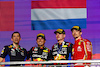 GP ARABIA SAUDITA, The podium (L to R): Jerome Lafarge, Red Bull Racing; Sergio Perez (MEX) Red Bull Racing, second; Max Verstappen (NLD) Red Bull Racing, vincitore; Charles Leclerc (MON) Ferrari, third.
09.03.2024. Formula 1 World Championship, Rd 2, Saudi Arabian Grand Prix, Jeddah, Saudi Arabia, Gara Day.
 - www.xpbimages.com, EMail: requests@xpbimages.com © Copyright: Coates / XPB Images