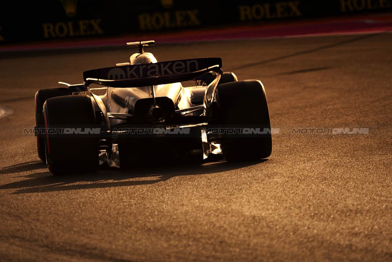 GP ARABIA SAUDITA, Alexander Albon (THA) Williams Racing FW46.

08.03.2024. Formula 1 World Championship, Rd 2, Saudi Arabian Grand Prix, Jeddah, Saudi Arabia, Qualifiche Day.

- www.xpbimages.com, EMail: requests@xpbimages.com © Copyright: Bearne / XPB Images