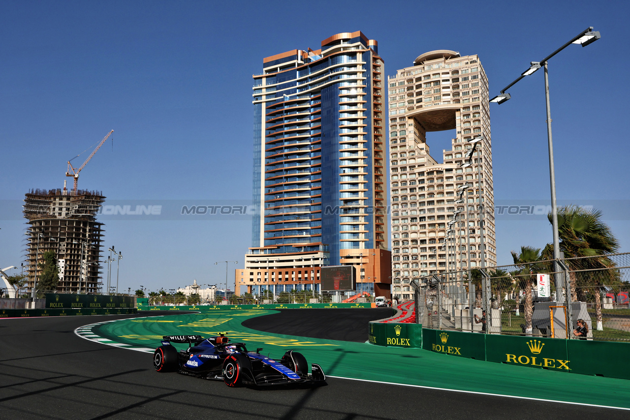 GP ARABIA SAUDITA, Logan Sargeant (USA) Williams Racing FW46.

08.03.2024. Formula 1 World Championship, Rd 2, Saudi Arabian Grand Prix, Jeddah, Saudi Arabia, Qualifiche Day.

- www.xpbimages.com, EMail: requests@xpbimages.com © Copyright: Moy / XPB Images