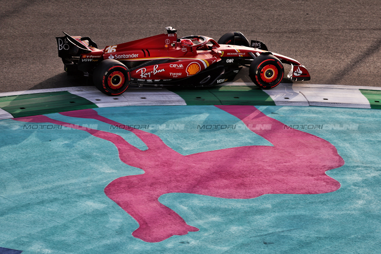 GP ARABIA SAUDITA, Charles Leclerc (MON) Ferrari SF-24.

08.03.2024. Formula 1 World Championship, Rd 2, Saudi Arabian Grand Prix, Jeddah, Saudi Arabia, Qualifiche Day.

- www.xpbimages.com, EMail: requests@xpbimages.com © Copyright: Moy / XPB Images