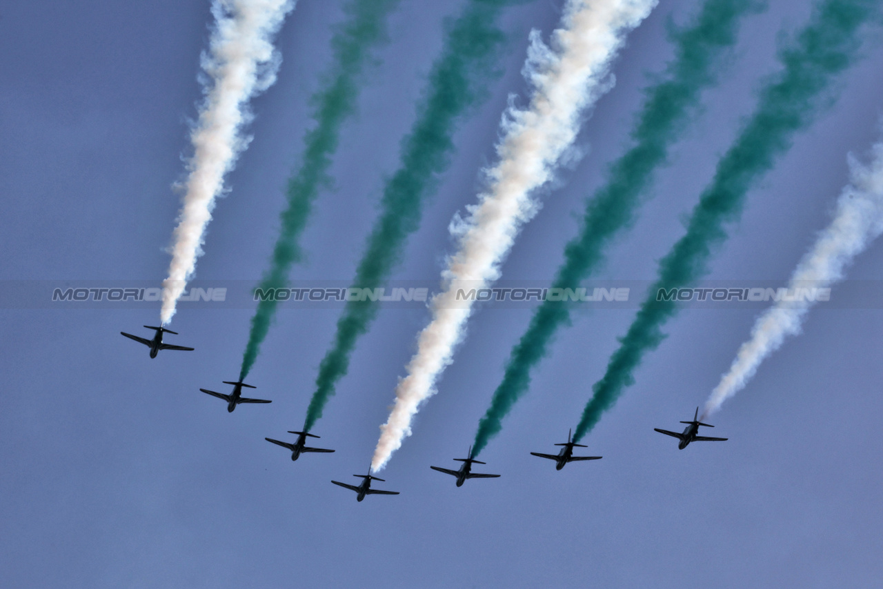 GP ARABIA SAUDITA, Circuit Atmosfera - air display.

08.03.2024. Formula 1 World Championship, Rd 2, Saudi Arabian Grand Prix, Jeddah, Saudi Arabia, Qualifiche Day.

- www.xpbimages.com, EMail: requests@xpbimages.com © Copyright: Moy / XPB Images
