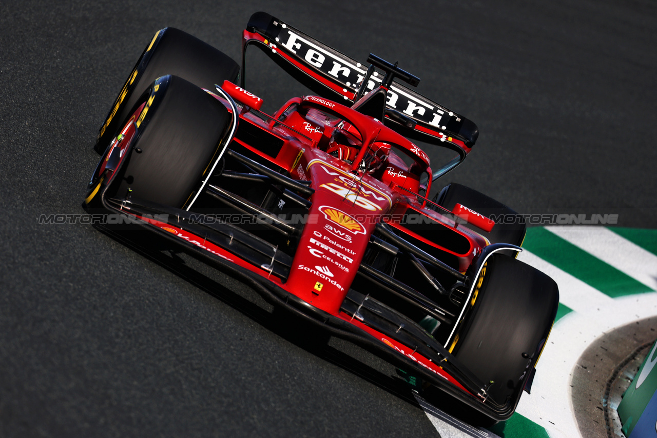 GP ARABIA SAUDITA, Charles Leclerc (MON) Ferrari SF-24.

08.03.2024. Formula 1 World Championship, Rd 2, Saudi Arabian Grand Prix, Jeddah, Saudi Arabia, Qualifiche Day.

 - www.xpbimages.com, EMail: requests@xpbimages.com © Copyright: Coates / XPB Images