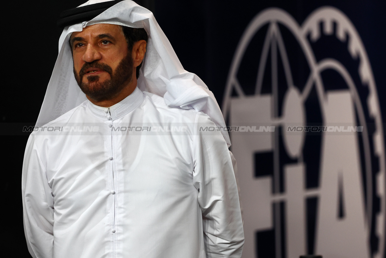 GP ARABIA SAUDITA, Mohammed Bin Sulayem (UAE) FIA President.

08.03.2024. Formula 1 World Championship, Rd 2, Saudi Arabian Grand Prix, Jeddah, Saudi Arabia, Qualifiche Day.

- www.xpbimages.com, EMail: requests@xpbimages.com © Copyright: Batchelor / XPB Images