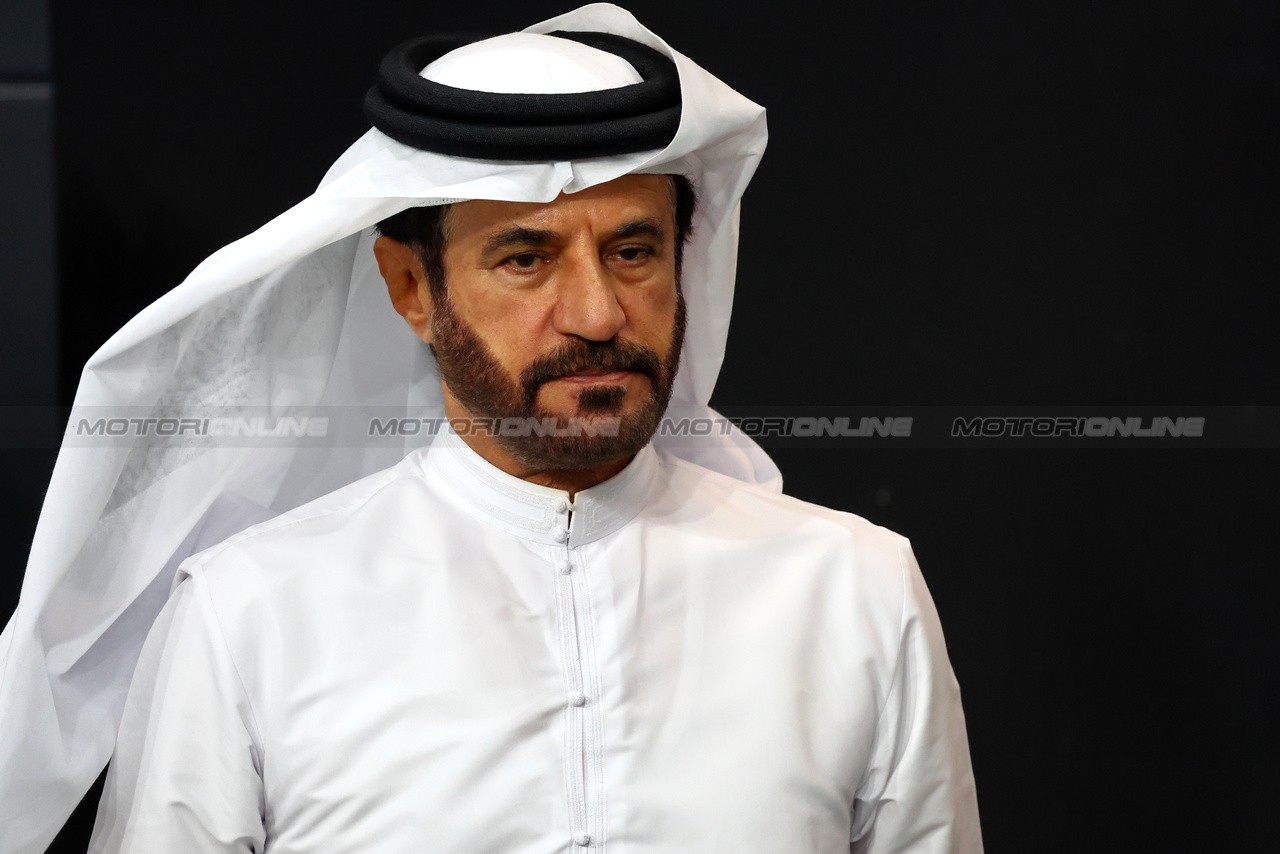 GP ARABIA SAUDITA, Mohammed Bin Sulayem (UAE) FIA President.

08.03.2024. Formula 1 World Championship, Rd 2, Saudi Arabian Grand Prix, Jeddah, Saudi Arabia, Qualifiche Day.

- www.xpbimages.com, EMail: requests@xpbimages.com © Copyright: Batchelor / XPB Images