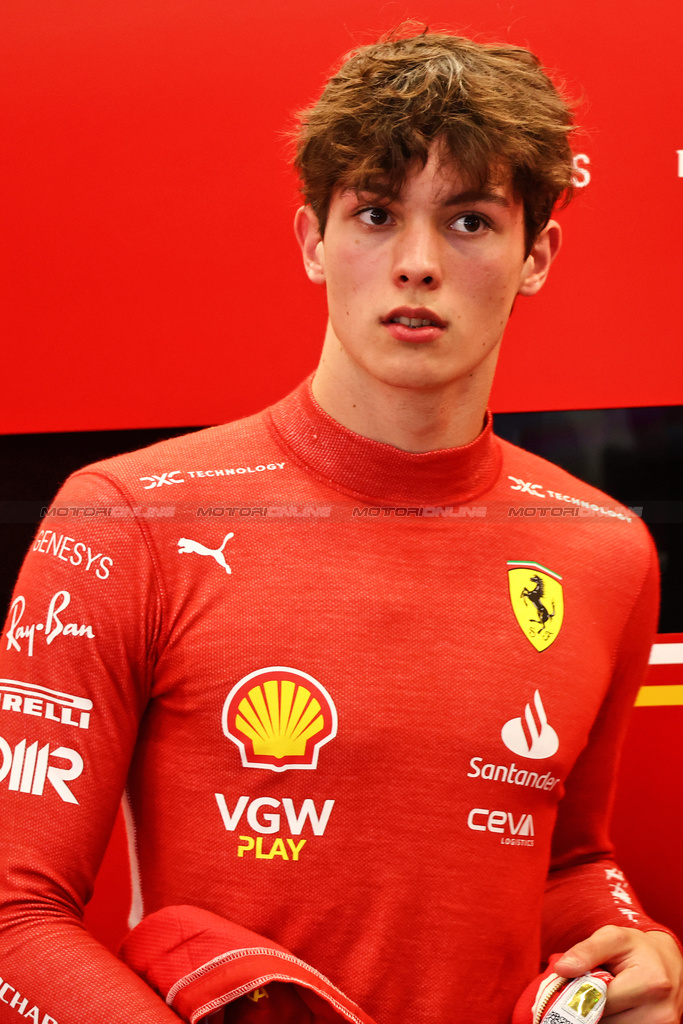 GP ARABIA SAUDITA, Oliver Bearman (GBR) Ferrari Reserve Driver.

08.03.2024. Formula 1 World Championship, Rd 2, Saudi Arabian Grand Prix, Jeddah, Saudi Arabia, Qualifiche Day.

- www.xpbimages.com, EMail: requests@xpbimages.com © Copyright: Batchelor / XPB Images