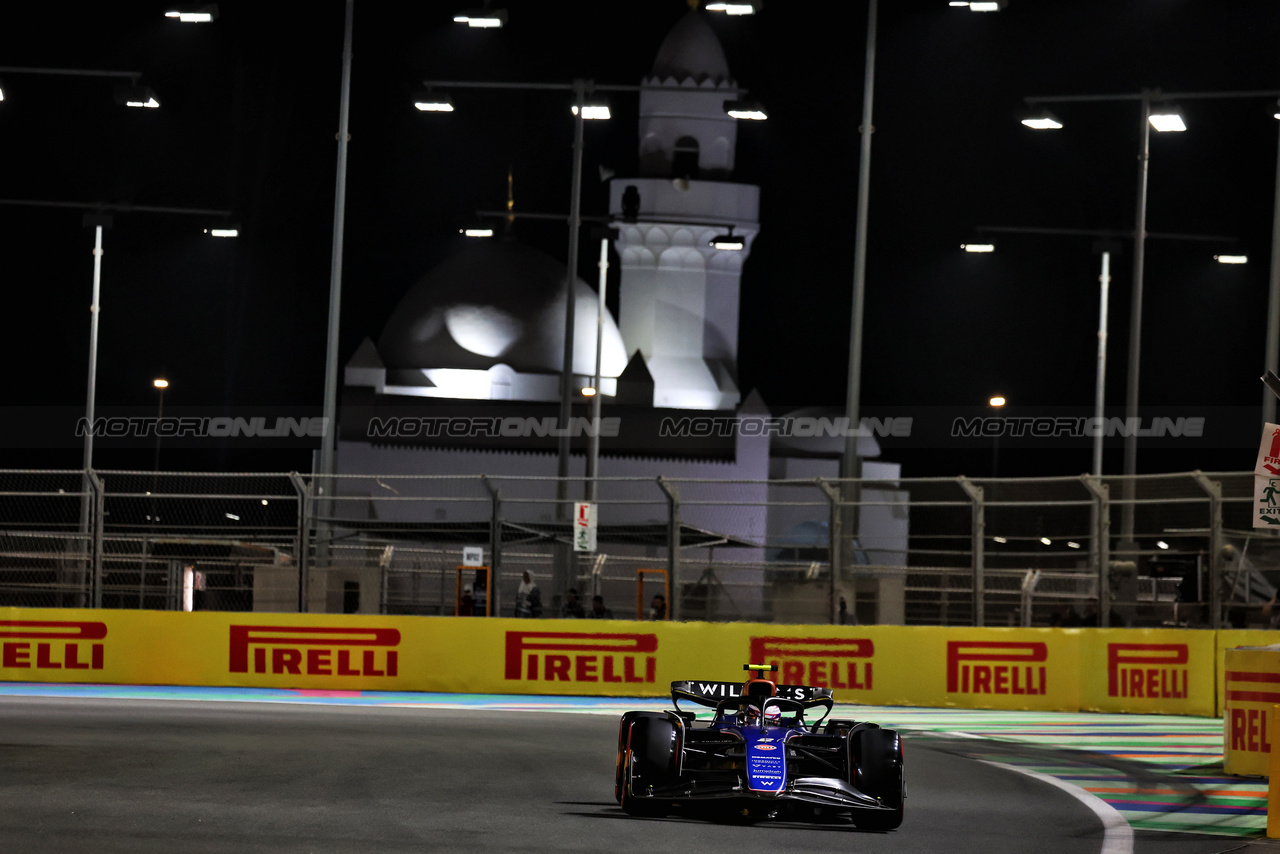 GP ARABIA SAUDITA, Logan Sargeant (USA) Williams Racing FW46.

08.03.2024. Formula 1 World Championship, Rd 2, Saudi Arabian Grand Prix, Jeddah, Saudi Arabia, Qualifiche Day.

- www.xpbimages.com, EMail: requests@xpbimages.com © Copyright: Moy / XPB Images