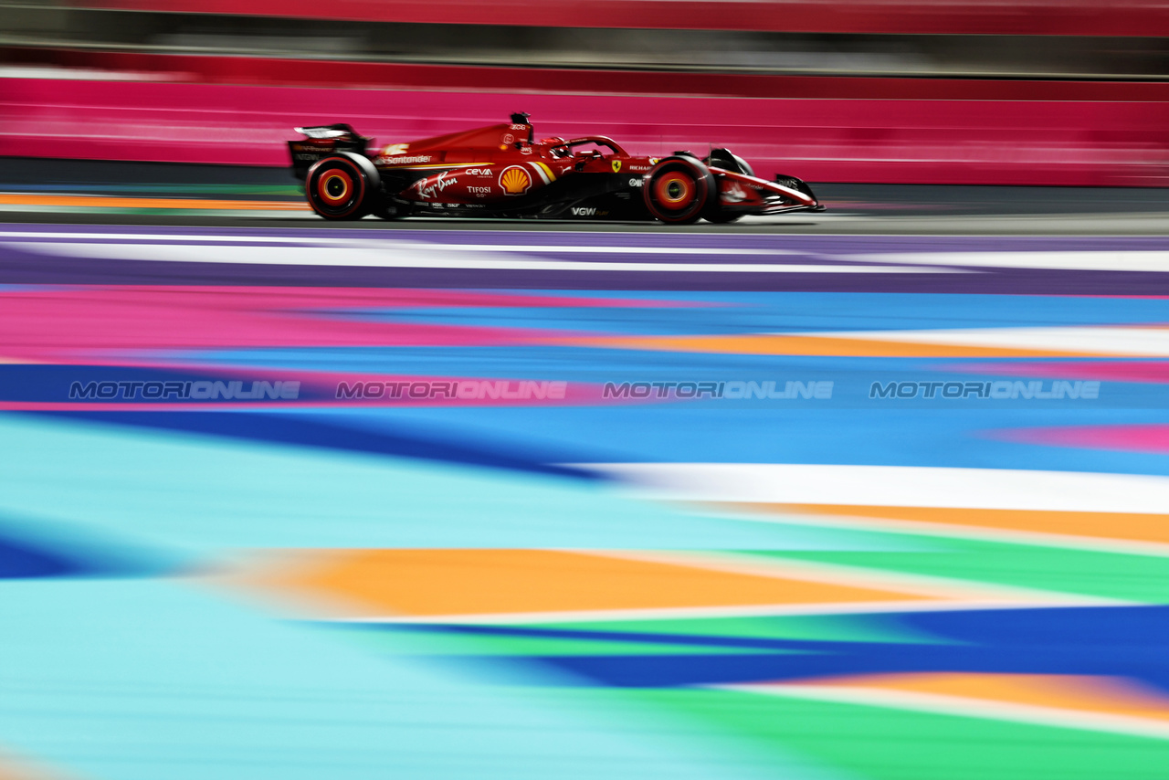 GP ARABIA SAUDITA, Charles Leclerc (MON) Ferrari SF-24.

08.03.2024. Formula 1 World Championship, Rd 2, Saudi Arabian Grand Prix, Jeddah, Saudi Arabia, Qualifiche Day.

- www.xpbimages.com, EMail: requests@xpbimages.com © Copyright: Moy / XPB Images
