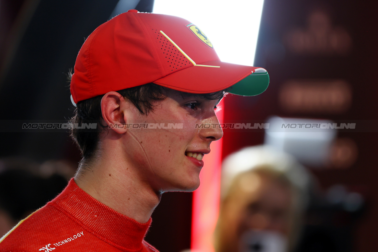 GP ARABIA SAUDITA, Oliver Bearman (GBR) Ferrari Reserve Driver.

08.03.2024. Formula 1 World Championship, Rd 2, Saudi Arabian Grand Prix, Jeddah, Saudi Arabia, Qualifiche Day.

 - www.xpbimages.com, EMail: requests@xpbimages.com © Copyright: Coates / XPB Images
