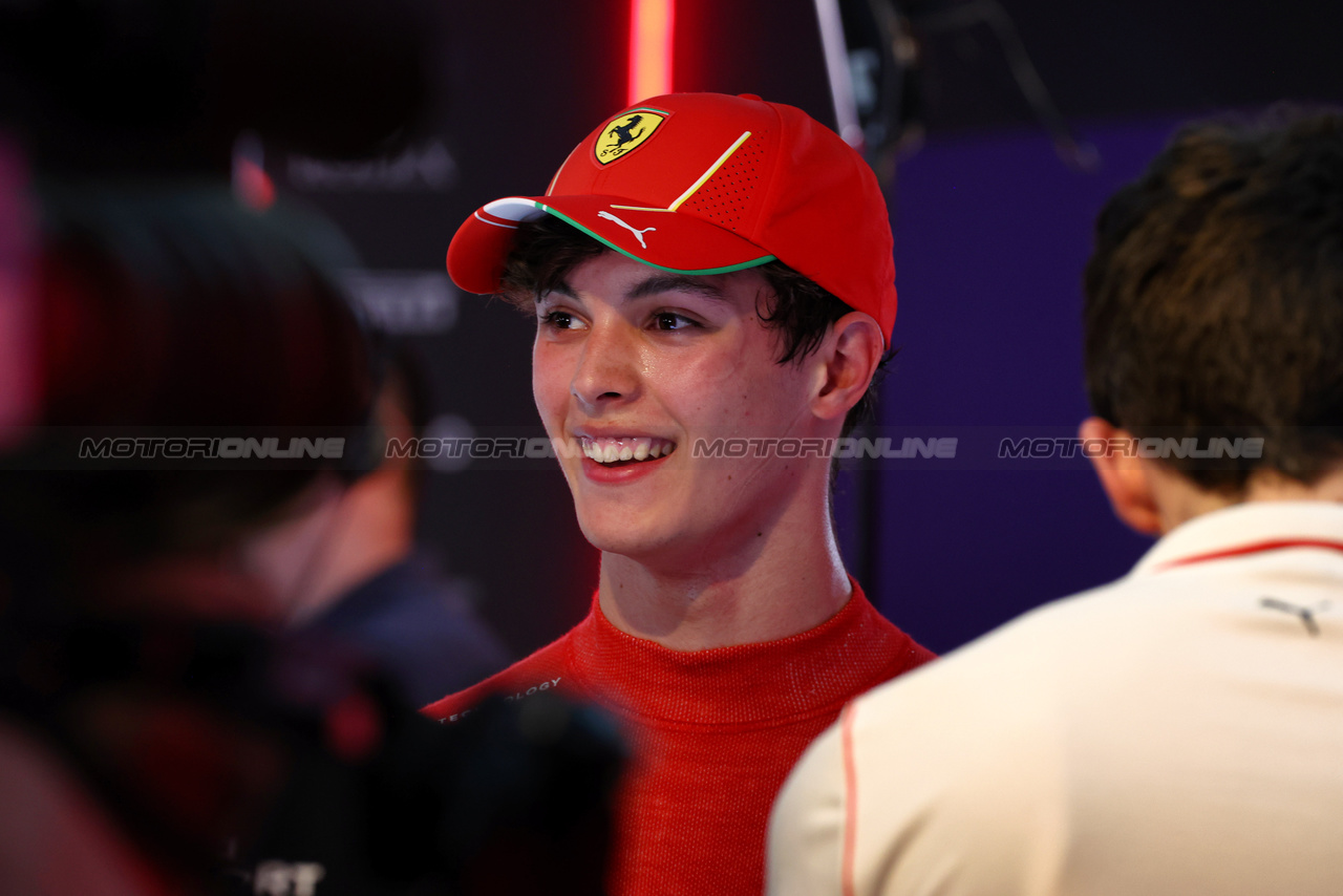 GP ARABIA SAUDITA, Oliver Bearman (GBR) Ferrari Reserve Driver.

08.03.2024. Formula 1 World Championship, Rd 2, Saudi Arabian Grand Prix, Jeddah, Saudi Arabia, Qualifiche Day.

 - www.xpbimages.com, EMail: requests@xpbimages.com © Copyright: Coates / XPB Images