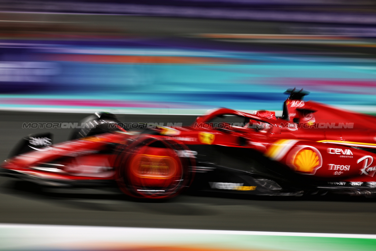 GP ARABIA SAUDITA, Charles Leclerc (MON) Ferrari SF-24.

08.03.2024. Formula 1 World Championship, Rd 2, Saudi Arabian Grand Prix, Jeddah, Saudi Arabia, Qualifiche Day.

 - www.xpbimages.com, EMail: requests@xpbimages.com © Copyright: Coates / XPB Images