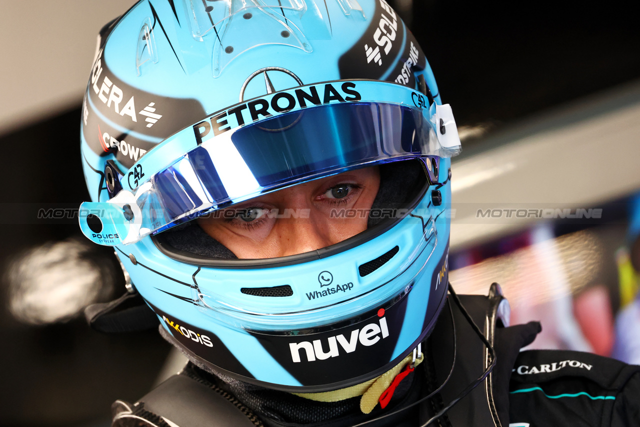 GP ARABIA SAUDITA, George Russell (GBR) Mercedes AMG F1.

08.03.2024. Formula 1 World Championship, Rd 2, Saudi Arabian Grand Prix, Jeddah, Saudi Arabia, Qualifiche Day.

- www.xpbimages.com, EMail: requests@xpbimages.com © Copyright: Batchelor / XPB Images