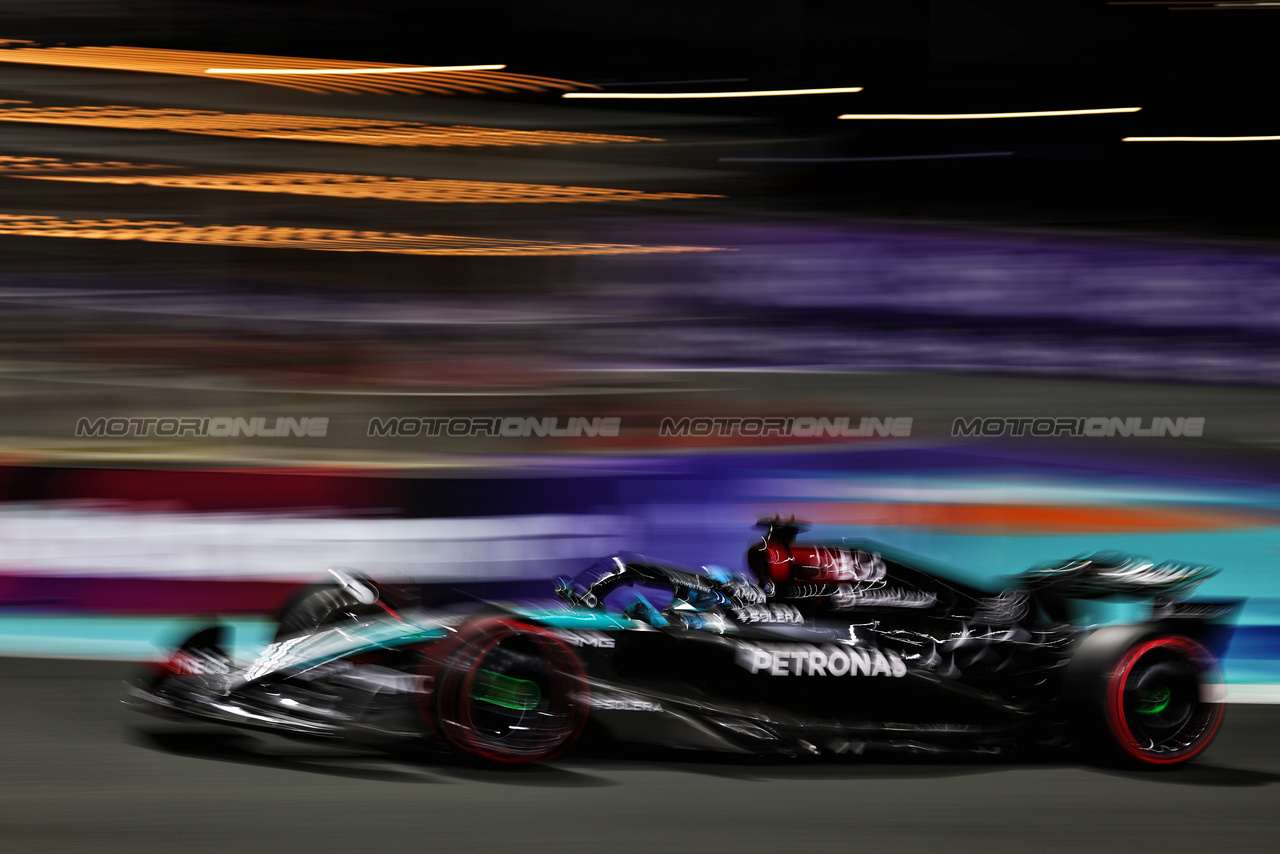 GP ARABIA SAUDITA, George Russell (GBR) Mercedes AMG F1 W15.

08.03.2024. Formula 1 World Championship, Rd 2, Saudi Arabian Grand Prix, Jeddah, Saudi Arabia, Qualifiche Day.

 - www.xpbimages.com, EMail: requests@xpbimages.com © Copyright: Coates / XPB Images