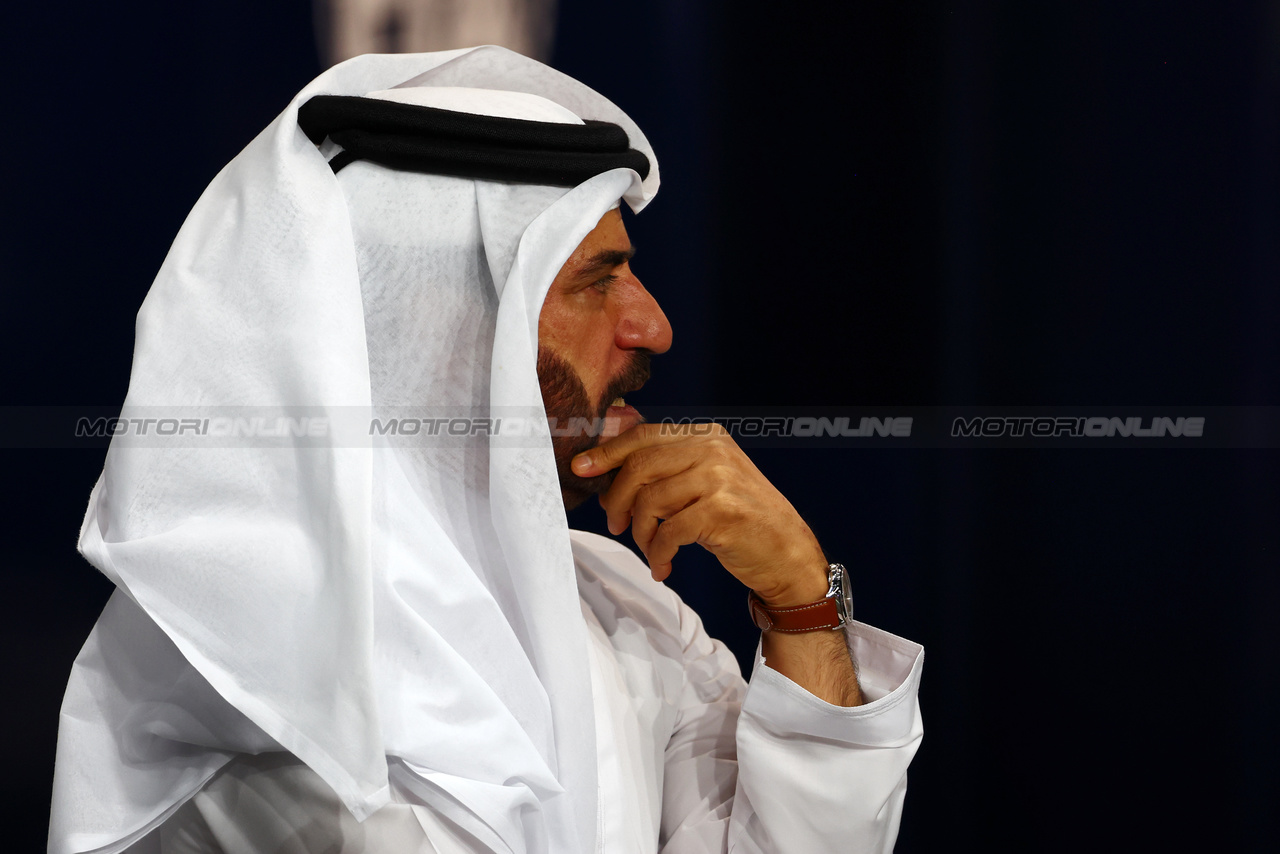 GP ARABIA SAUDITA, Mohammed Bin Sulayem (UAE) FIA President.

08.03.2024. Formula 1 World Championship, Rd 2, Saudi Arabian Grand Prix, Jeddah, Saudi Arabia, Qualifiche Day.

 - www.xpbimages.com, EMail: requests@xpbimages.com © Copyright: Coates / XPB Images