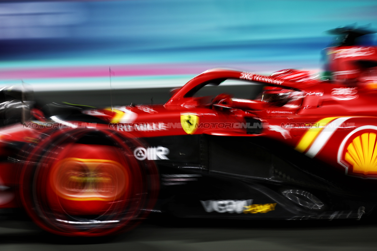 GP ARABIA SAUDITA, Charles Leclerc (MON) Ferrari SF-24.

08.03.2024. Formula 1 World Championship, Rd 2, Saudi Arabian Grand Prix, Jeddah, Saudi Arabia, Qualifiche Day.

 - www.xpbimages.com, EMail: requests@xpbimages.com © Copyright: Coates / XPB Images