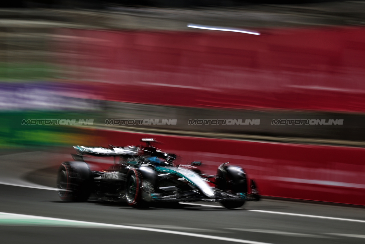 GP ARABIA SAUDITA, George Russell (GBR) Mercedes AMG F1 W15.

08.03.2024. Formula 1 World Championship, Rd 2, Saudi Arabian Grand Prix, Jeddah, Saudi Arabia, Qualifiche Day.

 - www.xpbimages.com, EMail: requests@xpbimages.com © Copyright: Coates / XPB Images