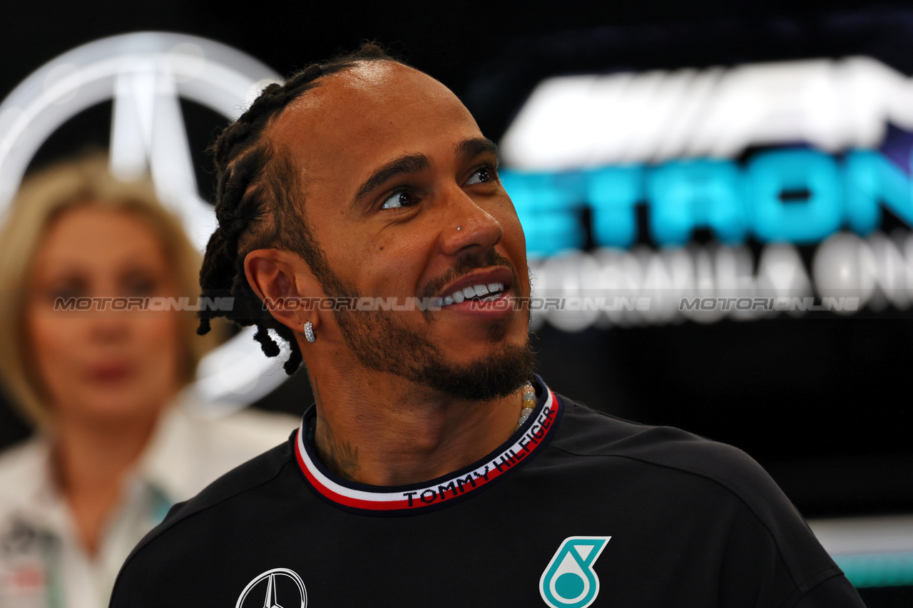 GP ARABIA SAUDITA, Lewis Hamilton (GBR) Mercedes AMG F1.

08.03.2024. Formula 1 World Championship, Rd 2, Saudi Arabian Grand Prix, Jeddah, Saudi Arabia, Qualifiche Day.

 - www.xpbimages.com, EMail: requests@xpbimages.com © Copyright: Coates / XPB Images