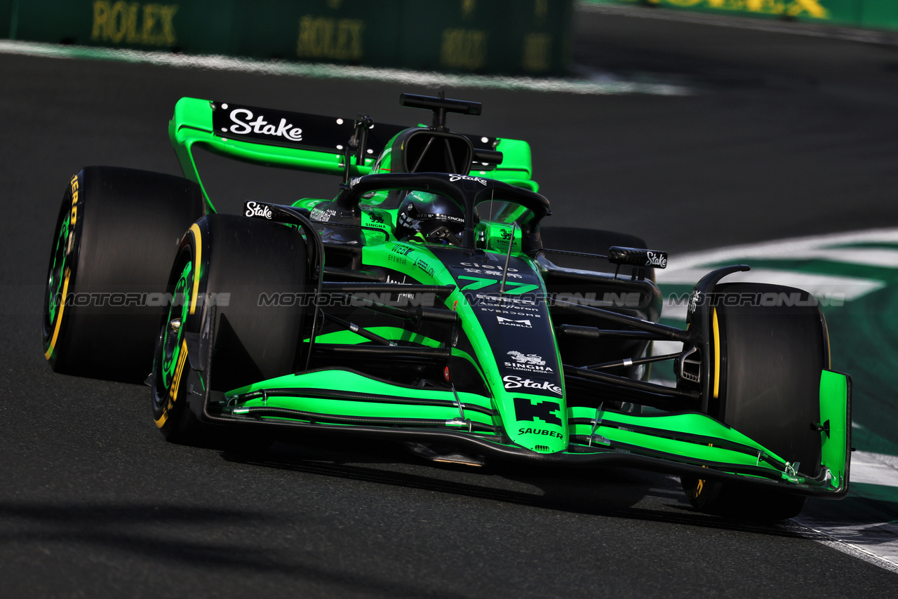 GP ARABIA SAUDITA, Valtteri Bottas (FIN) Sauber C44.

08.03.2024. Formula 1 World Championship, Rd 2, Saudi Arabian Grand Prix, Jeddah, Saudi Arabia, Qualifiche Day.

- www.xpbimages.com, EMail: requests@xpbimages.com © Copyright: Moy / XPB Images