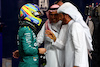 GP ARABIA SAUDITA, (L to R): Fernando Alonso (ESP) Aston Martin F1 Team with Prince Khalid Bin Sultan Al Faisal (KSA) President of the Saudi Automobile e Motorcycle Federation e Mohammed Bin Sulayem (UAE) FIA President in qualifying parc ferme.
08.03.2024. Formula 1 World Championship, Rd 2, Saudi Arabian Grand Prix, Jeddah, Saudi Arabia, Qualifiche Day.
- www.xpbimages.com, EMail: requests@xpbimages.com © Copyright: Batchelor / XPB Images