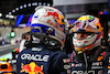 GP ARABIA SAUDITA, (L to R): pole sitter Max Verstappen (NLD) Red Bull Racing in qualifying parc ferme with team mate Sergio Perez (MEX) Red Bull Racing.
08.03.2024. Formula 1 World Championship, Rd 2, Saudi Arabian Grand Prix, Jeddah, Saudi Arabia, Qualifiche Day.
- www.xpbimages.com, EMail: requests@xpbimages.com © Copyright: Charniaux / XPB Images