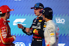 GP ARABIA SAUDITA, Qualifiche top three in parc ferme (L to R): Charles Leclerc (MON) Ferrari, second; Max Verstappen (NLD) Red Bull Racing, pole position; Sergio Perez (MEX) Red Bull Racing, third.
08.03.2024. Formula 1 World Championship, Rd 2, Saudi Arabian Grand Prix, Jeddah, Saudi Arabia, Qualifiche Day.
- www.xpbimages.com, EMail: requests@xpbimages.com © Copyright: Batchelor / XPB Images