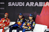 GP ARABIA SAUDITA, (L to R): Charles Leclerc (MON) Ferrari; Max Verstappen (NLD) Red Bull Racing; e Sergio Perez (MEX) Red Bull Racing, in the post qualifying FIA Press Conference.
08.03.2024. Formula 1 World Championship, Rd 2, Saudi Arabian Grand Prix, Jeddah, Saudi Arabia, Qualifiche Day.
- www.xpbimages.com, EMail: requests@xpbimages.com © Copyright: Bearne / XPB Images