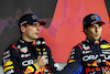 GP ARABIA SAUDITA, (L to R): Max Verstappen (NLD) Red Bull Racing e team mate Sergio Perez (MEX) Red Bull Racing in the post qualifying FIA Press Conference.
08.03.2024. Formula 1 World Championship, Rd 2, Saudi Arabian Grand Prix, Jeddah, Saudi Arabia, Qualifiche Day.
- www.xpbimages.com, EMail: requests@xpbimages.com © Copyright: Bearne / XPB Images