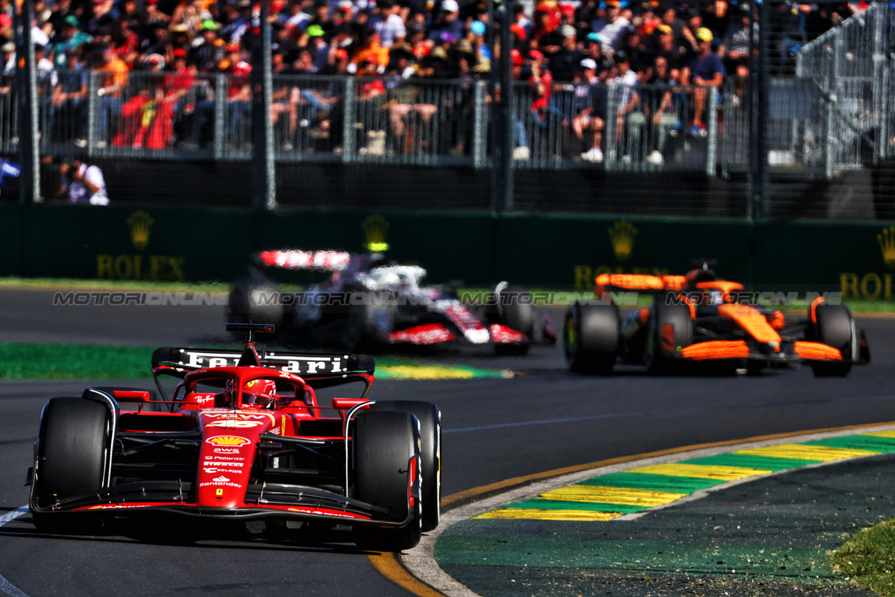 GP AUSTRALIA, Charles Leclerc (MON) Ferrari SF-24.

24.03.2024. Formula 1 World Championship, Rd 3, Australian Grand Prix, Albert Park, Melbourne, Australia, Gara Day.

- www.xpbimages.com, EMail: requests@xpbimages.com © Copyright: Batchelor / XPB Images