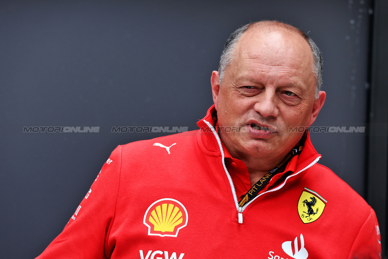 GP AUSTRALIA, Frederic Vasseur (FRA) Ferrari Team Principal.

24.03.2024. Formula 1 World Championship, Rd 3, Australian Grand Prix, Albert Park, Melbourne, Australia, Gara Day.

- www.xpbimages.com, EMail: requests@xpbimages.com © Copyright: Moy / XPB Images