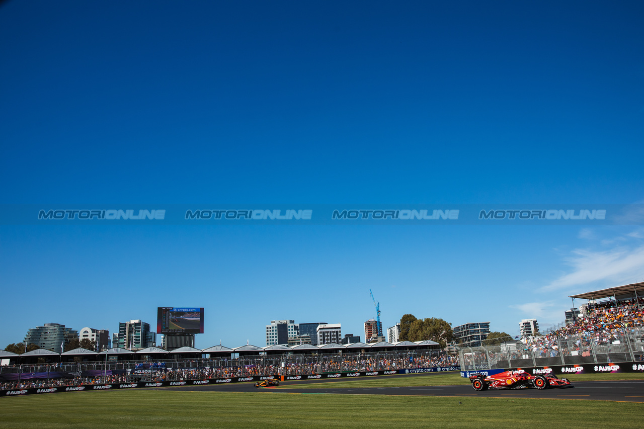 GP AUSTRALIA, Charles Leclerc (MON) Ferrari SF-24.

24.03.2024. Formula 1 World Championship, Rd 3, Australian Grand Prix, Albert Park, Melbourne, Australia, Gara Day.

- www.xpbimages.com, EMail: requests@xpbimages.com © Copyright: Bearne / XPB Images